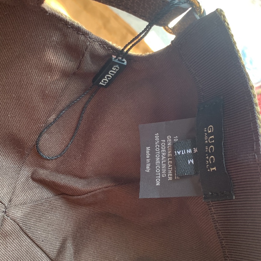 Gucci hat ! Brown - Picture 2 of 2